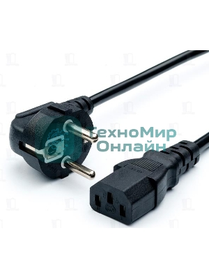 Кабель питания GoPower CEE 7/7-C13 3.0M 00-00027328 черный