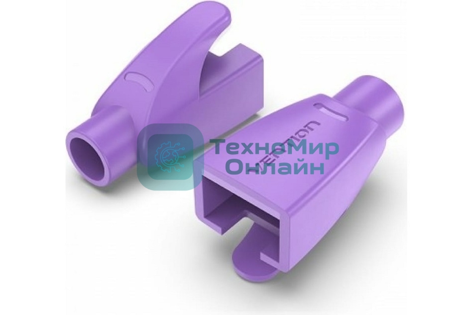 Колпачки изолирующие Vention для разъемов RJ-45 (50 шт.) - Фиолетовый