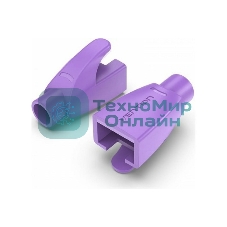 Колпачки изолирующие Vention для разъемов RJ-45 (50 шт.) - Фиолетовый
