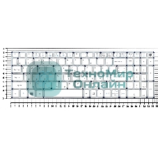 Клавиатура для ноутбука Acer Aspire E5-573/Nitro VN7-572G VN7-592G белая