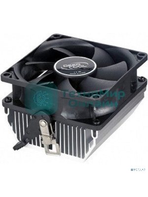 Кулер для процессора DEEPCOOL CK-AM209 V2 черный, 80 мм, алюминий, 1600 об/мин, 22 дБ, 3 pin, 65 Вт, 56 мм