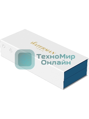 Ручка перьевая Waterman Hemisphere Colour Blocking (2179924) Blue CT, сталь нержавеющая, F, подарочная коробка