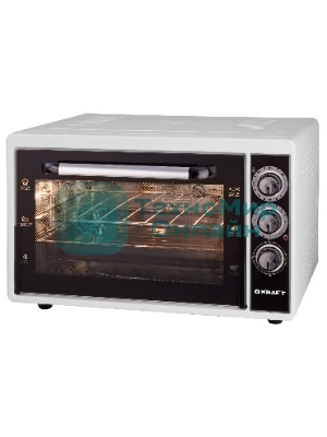 Мини-печь Kraft KF-MO3801W белый, 38 л