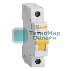 Выключатель автоматический модульный 1п C 25А 4.5кА ВА47-29 IEK MVA20-1-025-C