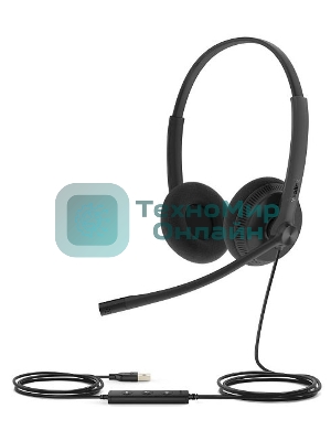 Гарнитура проводная Yealink UH34 Lite Dual UC