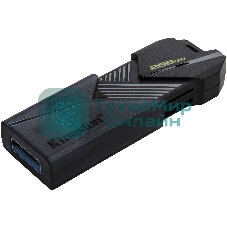 Флешка USB Kingston DataTraveler Exodia Onyx (DTXON/256Gb), 256Gb, USB 3.2 Gen 1, R/W 200/60, черный