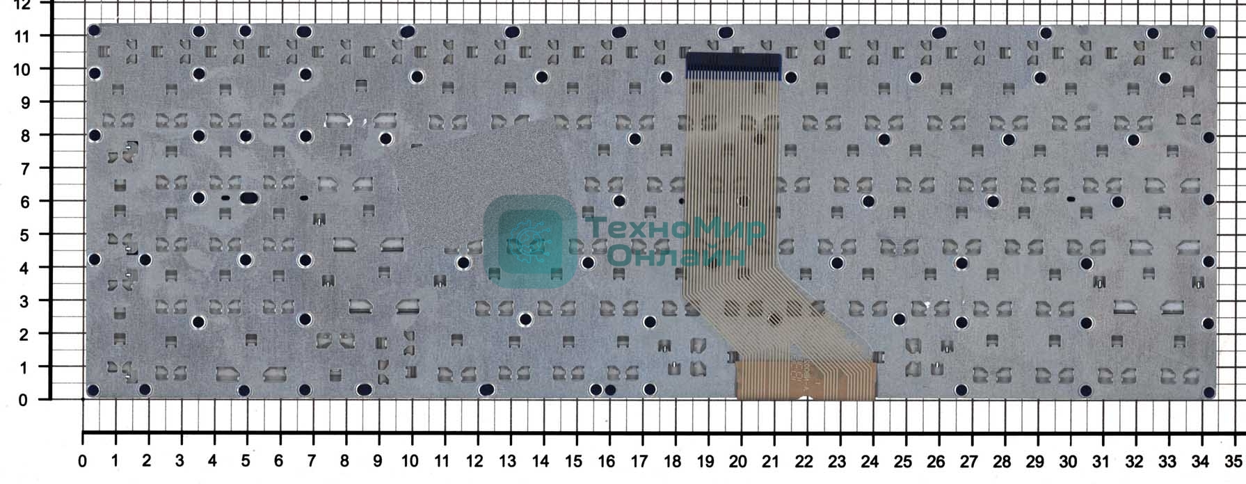 Клавиатура для ноутбука Acer Aspire E5-573/Nitro VN7-572G VN7-592G белая