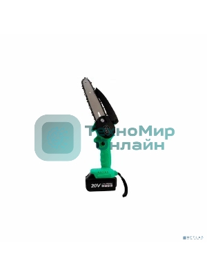 Пила цепная аккумуляторная бесщеточная Zitrek GreenSaw 20 Extra power [082-1851-1] 20В, 4,0А·ч Li-ion аккум. 1шт, ЗУ