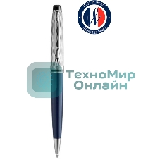 Ручка шариковая Waterman Expert L`Essence du Bleu (CW2166466) LaqBlue CT M син. черн. подар.кор.