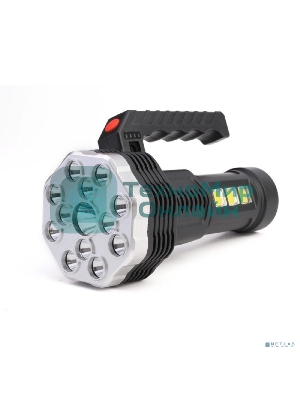 Фонарь Ultraflash LED51537 (фонарь акк 4В, черный, 16LED, 3 Вт, 4 реж, Micro USB, бокс)