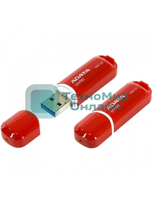 Флешка USB ADATA UV150 (AUV150-64G-RRD), 64Gb, USB 3.0, R/W 100/30, красный