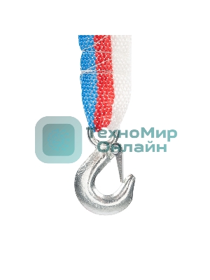 Трос буксировочный Rexant 3.5 т, 5 м, с двумя крюками, в чехле