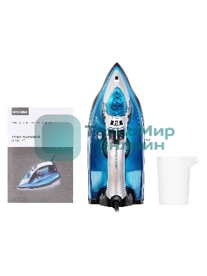 Утюг Hyundai H-SI01336 2800 Вт черный/голубой