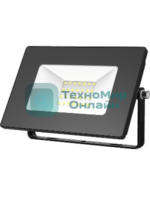 Прожектор светодиодный Gauss Elementary 30Вт 2100лм IP65 6500К черный ПРОМО