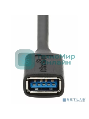 Кабель удлинительный USB3.0 Am-Af 1m Telecom черный (TUS708-1M)