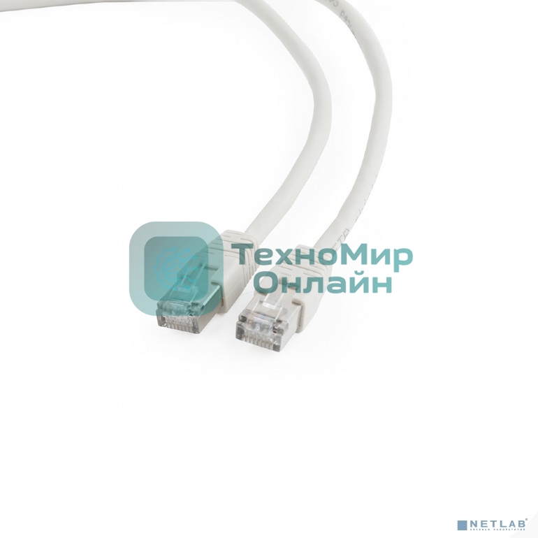 Патч-корд Cablexpert FTP PP6-15M cat.6, 15м, литой, многожильный (серый)