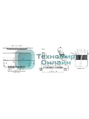 Разъем FPC Half Coverage Bottom Contact 0.5K-BX-12PWB 12 pin высота 2мм шаг 0,5мм
