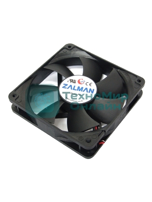 Вентилятор для корпуса Zalman ZM-F3 PLUS (SF) черный, 120 мм, 1200 об/мин, 23 дБ, 3 pin