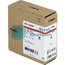 Картридж струйный Canon PFI-1300 красный