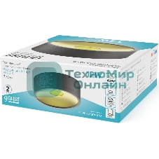 Светильник Gauss Overhead HD040 потолоч. 4000K цв.св.:белый серебристый/золотистый