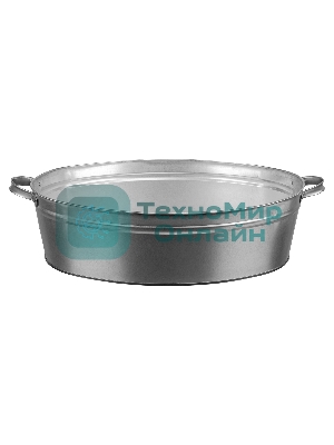 Таз оцинкованный Сибртех овальный 23 л