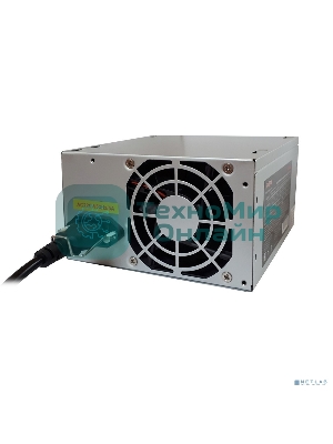 Блок питания ExeGate AA500 (EX256711RUS-S), 500Вт, 80мм, серебряный