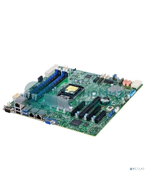 Материнская плата Supermicro MBD-X12STL-F-B, LGA1200, Intel C252, 4xDDR4, 6xSATA, 1xM.2 (PCIe 3.0 x4), 1xPCIe 4.0 x16, 2xPCIe 4.0 x8, 1xPCIe 4.0 x4, 2xLAN, mATX