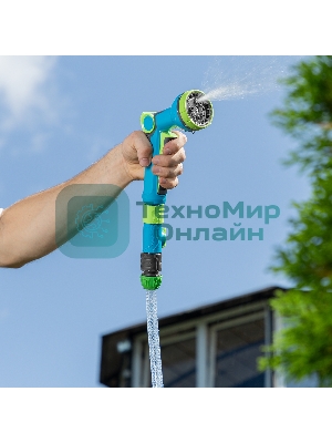 Шланг поливочный Palisad прозрачный армированный 3-х слойный, 3/4