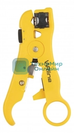 Инструмент WRline WR-ST352 для зачистки кабеля UTP/STP желтый