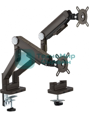 Кронштейн для мониторов Ultramounts UM733BR черный/коричневый 17