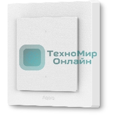 Умный выключатель Aqara H2 WS-K07D 2-х кл. белый