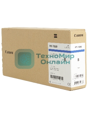 Картридж струйный Canon PFI-706 B синий для iPF8400/9400 (6689B001)