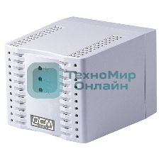 Стабилизатор напряжения Powercom TCA-1200 600Вт 1200ВА белый