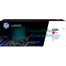 Картридж лазерный HP 658X W2003X пурпурный для HP CLJ Enterprise M751 (28000 стр.)