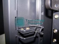 Органайзер TWT (TWT-CBB-RGV-L) металлическое кольцо вертикальное. для шкафов Business. левое