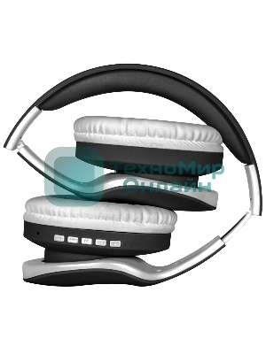 Беспроводные/проводные наушники Defender FreeMotion B525 черный/белый, накладные, Bluetooth + проводной, до 8 ч