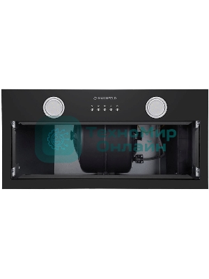 Вытяжка встраиваемая Maunfeld Trapeze 602M черный, 60 см, 1150 куб. м/ч, 54 дБ