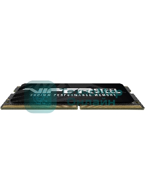 Оперативная память Patriot Steel Series, DDR4, 32GB (1x32 GB), 3200 MHz, CL22, радиатор, черный, SO-DIMM