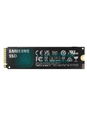 Накопитель SSD Samsung 990 PRO, 1000Gb, PCIe 4.0 x4, M.2 2280, NVMe, R/W 7450/6900, с радиатором