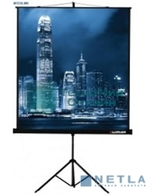 Экран на треноге Lumien 203x203см Master View LMV-100109 1:1 напольный рулонный
