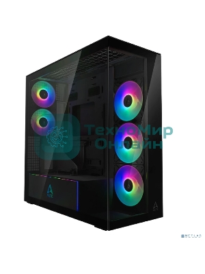 Компьютерный корпус Arctic Cooling ARCTIC Xtender VG (Mirror Black) арт. ACPCC00019A
