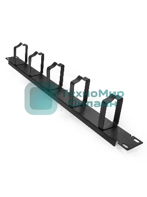 Кабельный органайзер ExeGate CM19-1U-5MR (горизонтальный 19