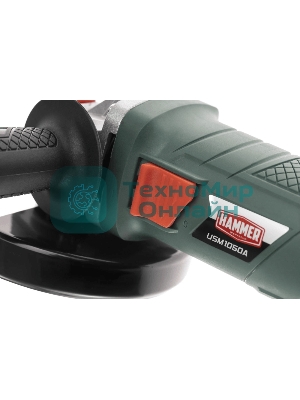 Угловая шлифовальная машина Haммer Flex USM1050A 28444 УШМ 1050Вт 4000-11000об/мин 125мм