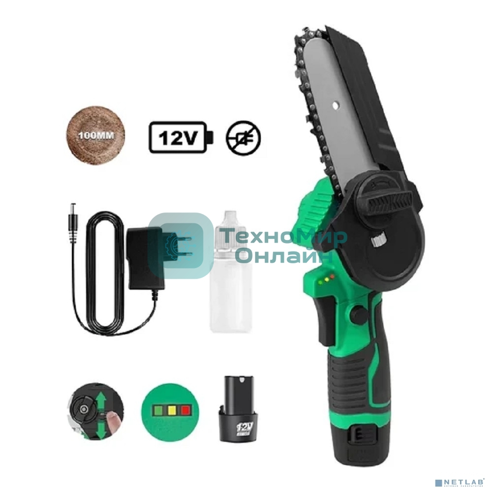 Электрическая цепная пила Zitrek GreenSaw 12 (082-1859)