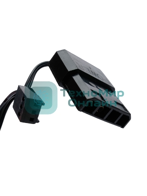 Вентилятор для корпуса Gembird черный, 120 мм, 1200 об/мин, 20.5 дБ, 3 pin