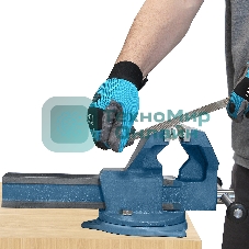 Тиски слесарные Россия,140 мм,поворотные 18667