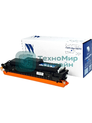 Картридж лазерный NVPrint совместимый NV-069H Голубой для Canon iSENSYS LBP673Cdw/MF750C/MF752Cdw/MF754Cdw (5500k)