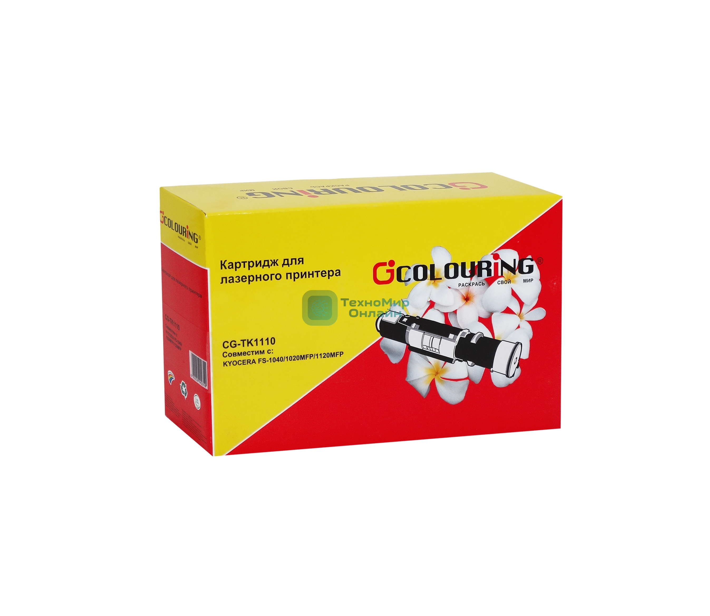 Тонер-кит Colouring CG-TK-1110 черный (2500 стр.) для принтеров FS-1040/1020MFP/1120MFP