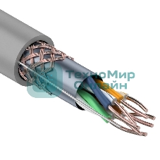 Кабель витая пара Rexant SFTP 4PR 24AWG, cat.5e, бухта 305 м