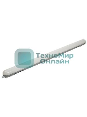 Светильник IEK LDSP0-1307-36-6500-K01 ДСП 1307 36Вт 6500К IP65 1200мм серый пластик размер 1200х76х66 мм, аналог ЛСП-2х36Вт
